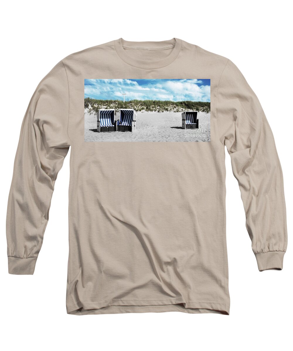 Beach Long Sleeve T-Shirt featuring the photograph You And Me And ... by Hannes Cmarits