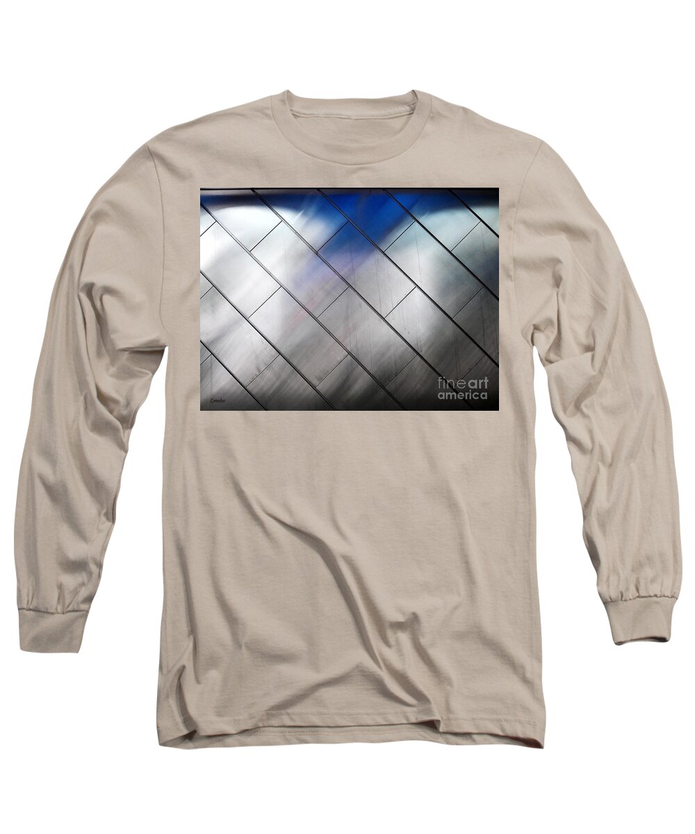 Wall Long Sleeve T-Shirt featuring the photograph Wall Abstract #1 by Eena Bo