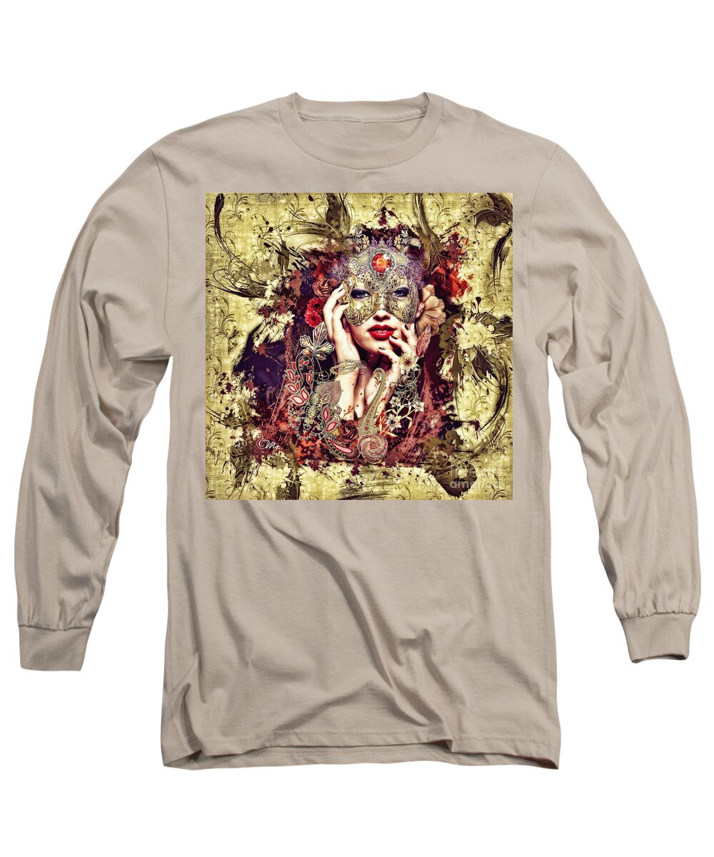 Autumn Long Sleeve T-Shirt featuring the digital art Autumn by Mo T