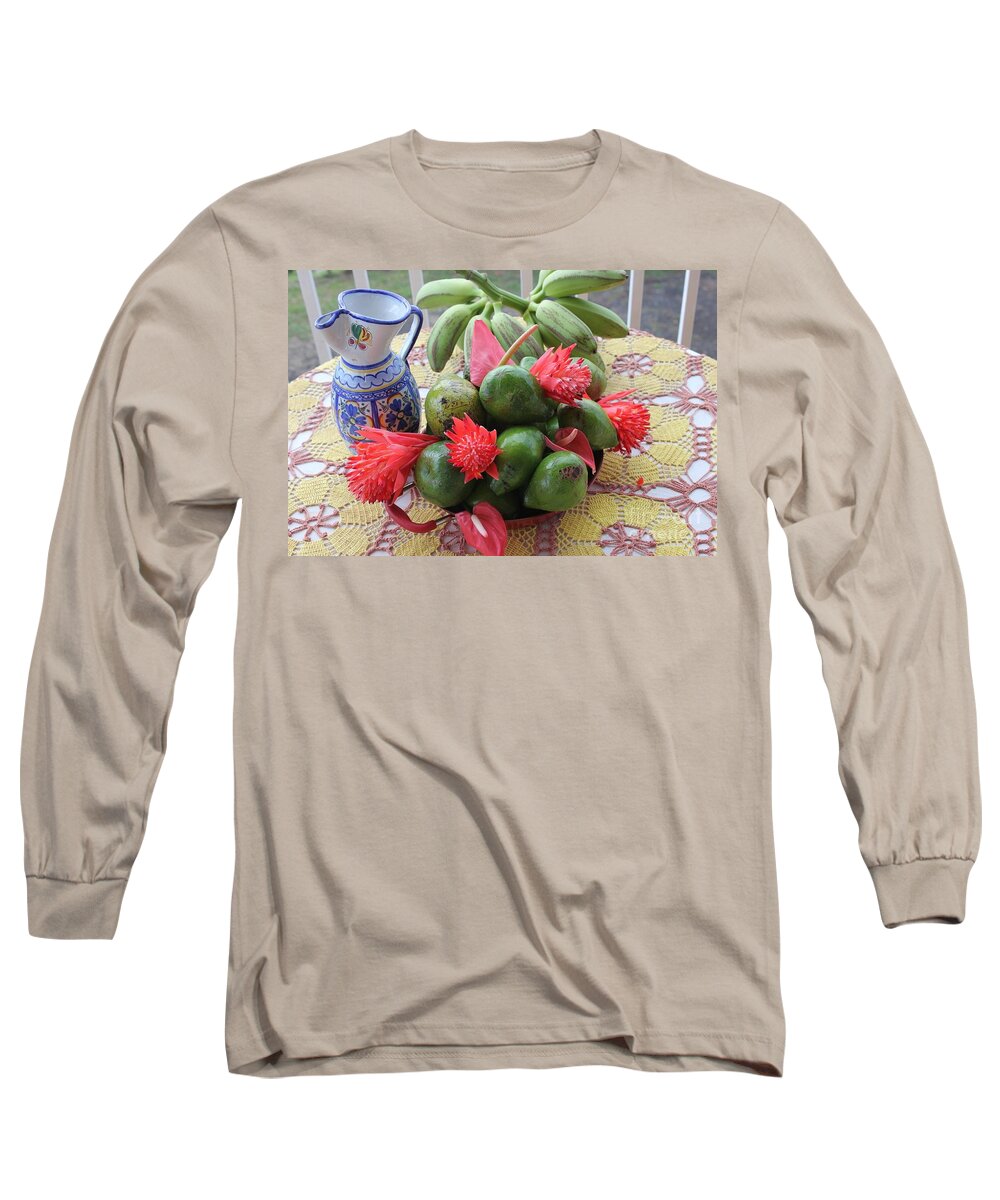 Avocados Long Sleeve T-Shirt featuring the photograph Avocado Time by Alice Terrill