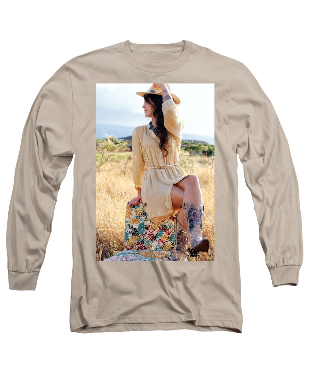 Model Long Sleeve T-Shirt featuring the photograph Celeste 12 by Dawn Eshelman