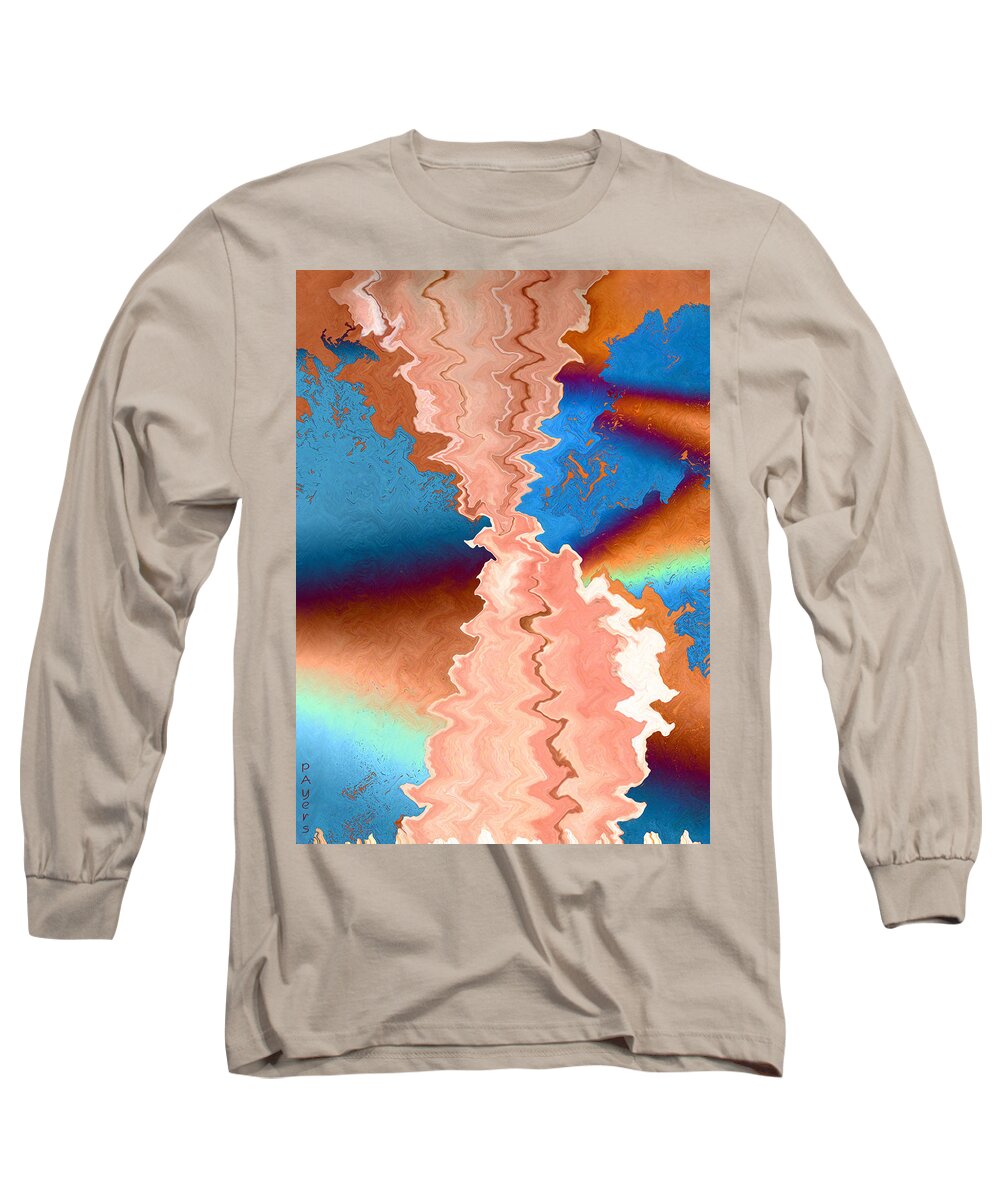 Watercolor On Paper Long Sleeve T-Shirt featuring the painting Longevity by Paula Ayers
