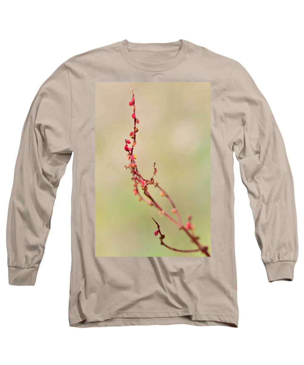 Bush Long Sleeve T-Shirt featuring the photograph Tenderness in Japanese style by Michael Goyberg