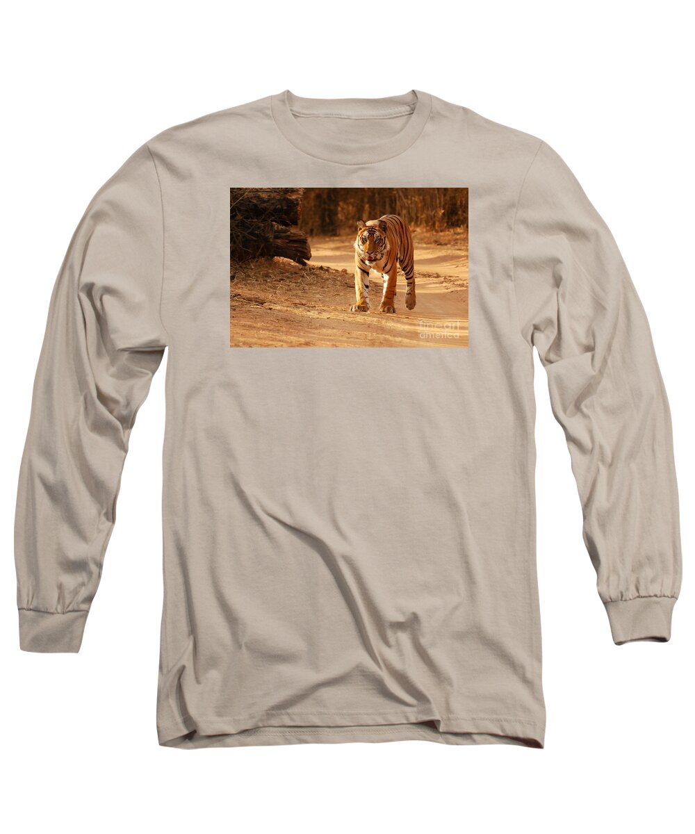Royal Long Sleeve T-Shirt featuring the photograph The Royal Bengal Tiger by Fotosas Photography