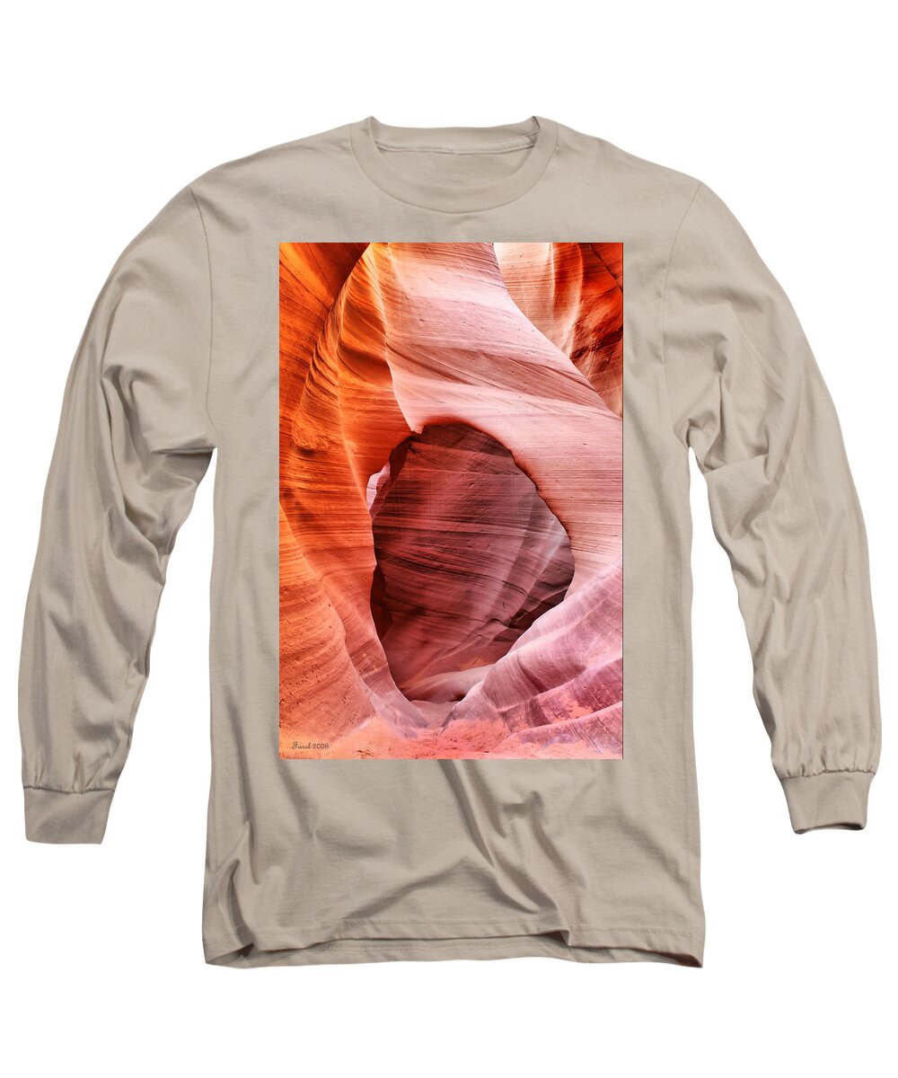 Wind Long Sleeve T-Shirt featuring the photograph Wind Tunnel by Farol Tomson