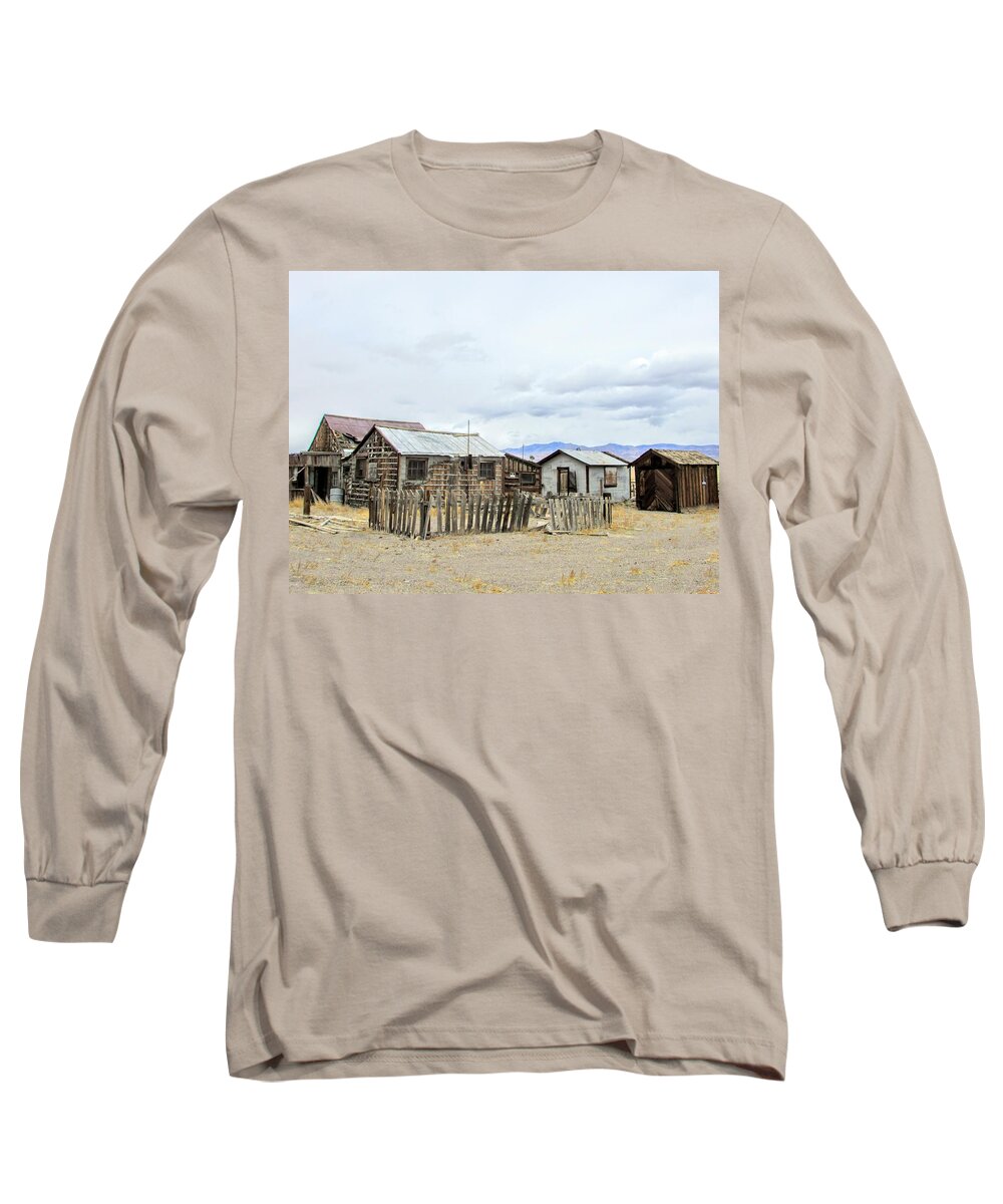 Sky Long Sleeve T-Shirt featuring the photograph Desert Visions #1 by Marilyn Diaz