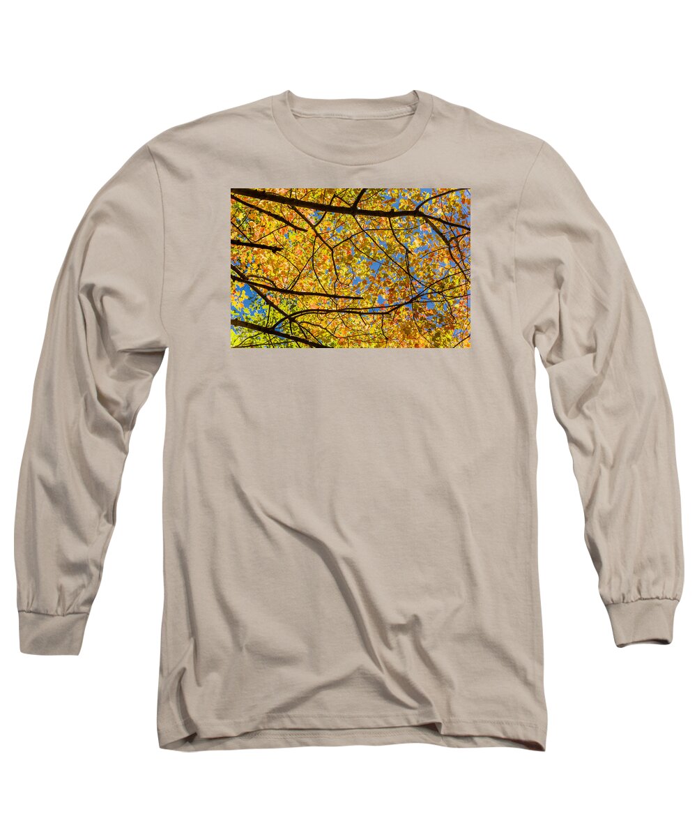 New Jersey Long Sleeve T-Shirt featuring the photograph Fall's approach #1 by SAURAVphoto Online Store