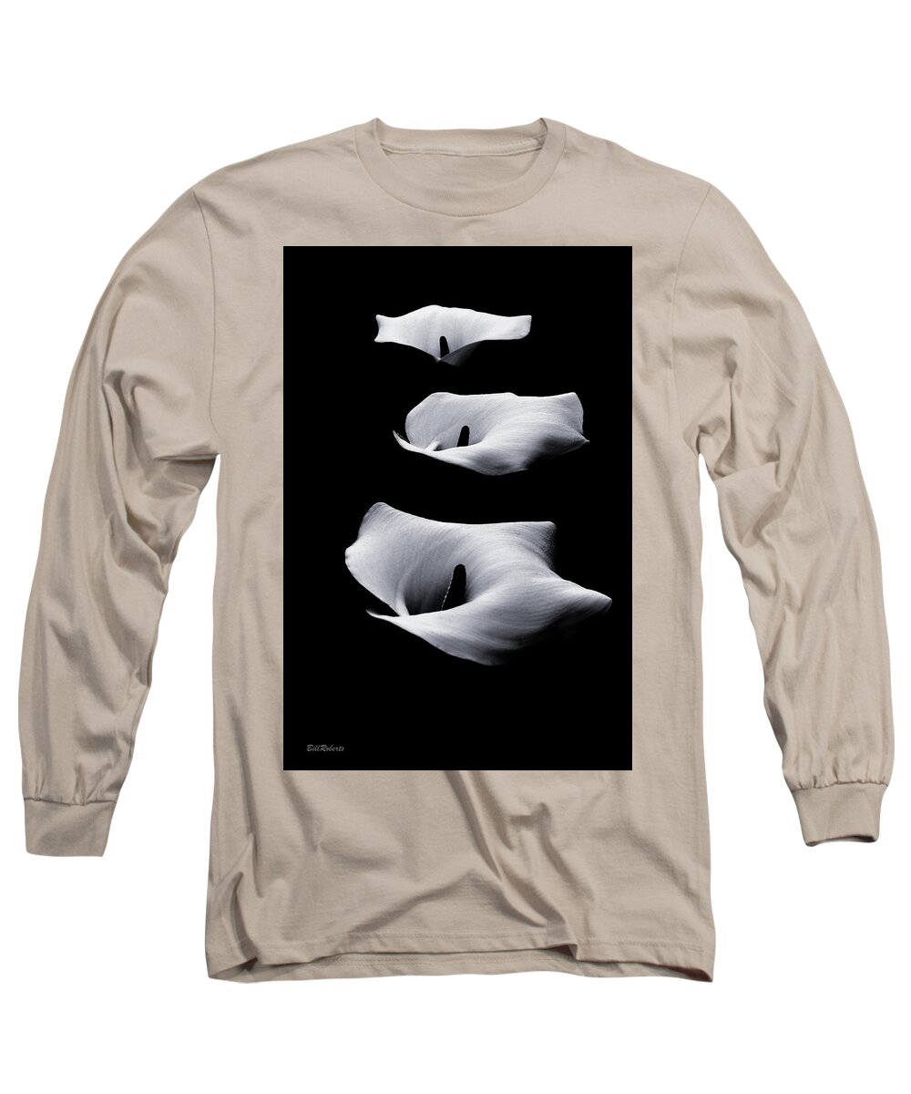 Flower Long Sleeve T-Shirt featuring the photograph Floating Lilies by Bill Roberts