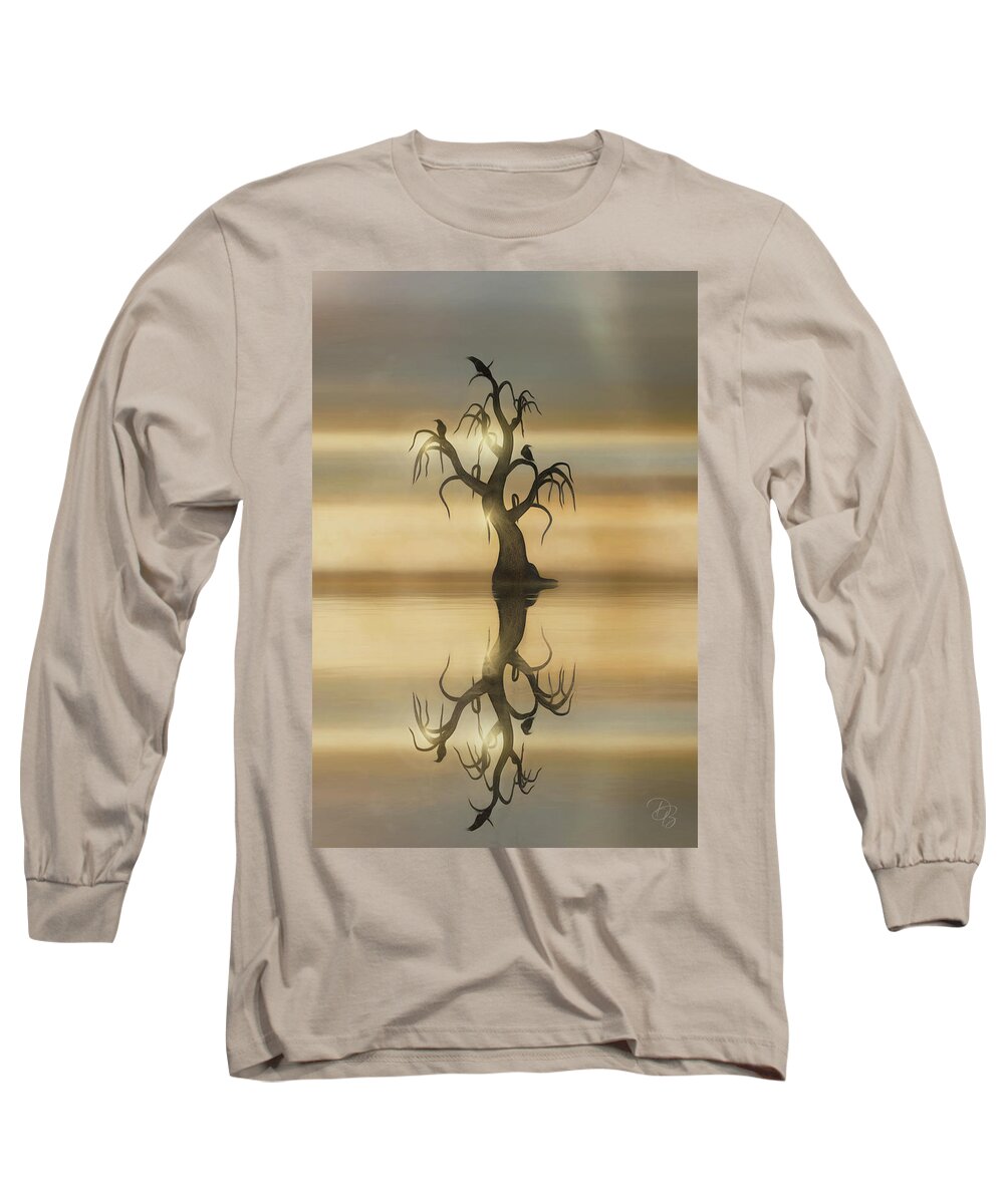 Digital Art Long Sleeve T-Shirt featuring the photograph Once Upon a Time #1 by Debra Boucher
