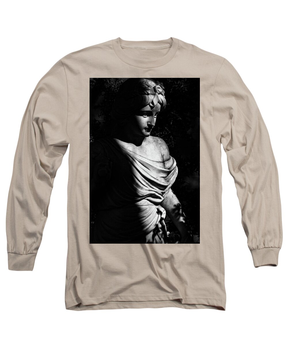 Jay Stockhaus Long Sleeve T-Shirt featuring the photograph Statue #1 by Jay Stockhaus
