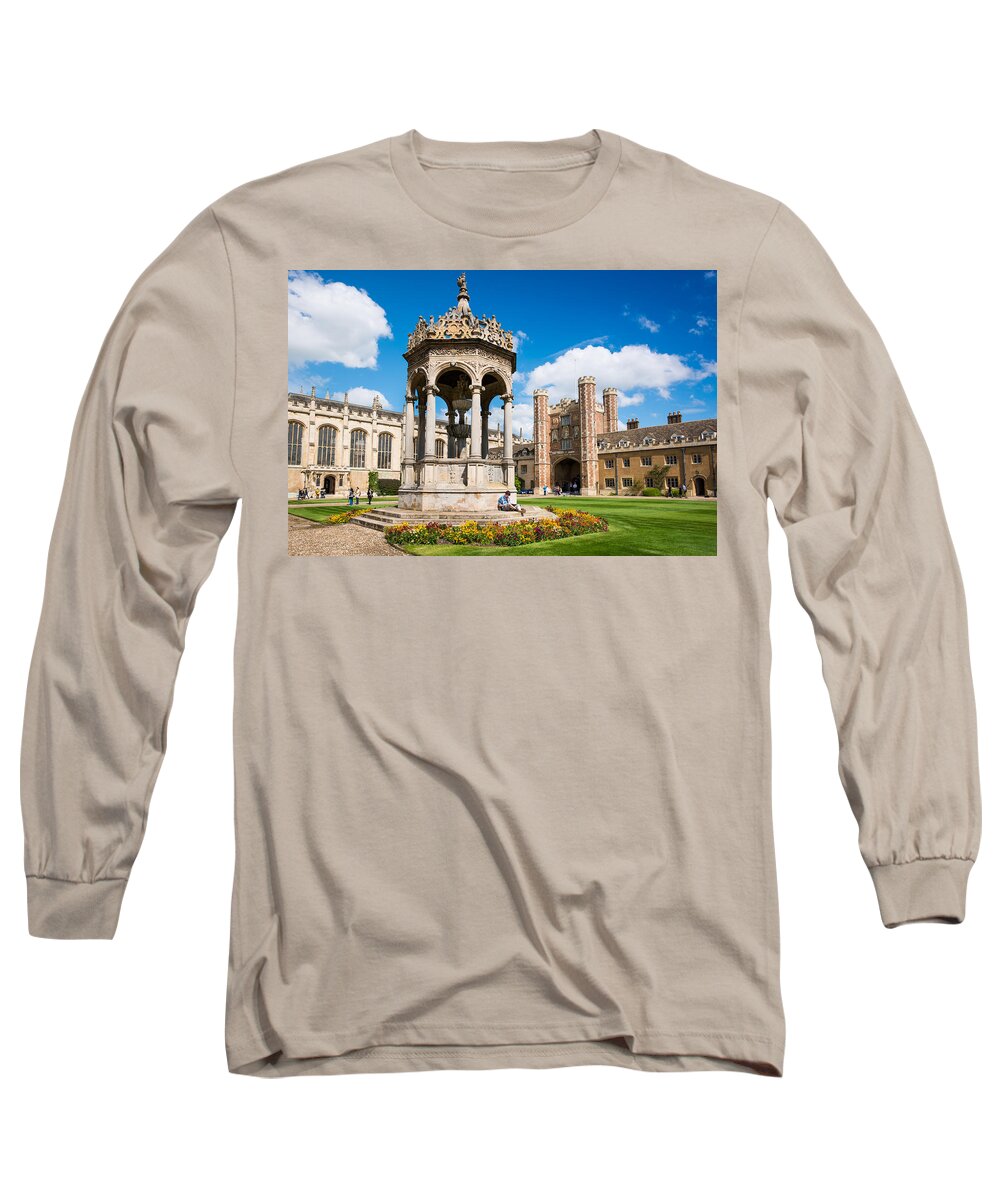 Cambridge Long Sleeve T-Shirt featuring the photograph Trinity #1 by Andrew Michael