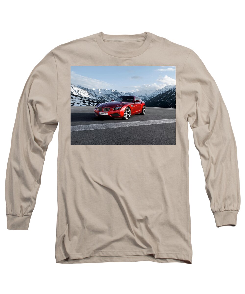 Bmw Zagato Coupe Long Sleeve T-Shirt featuring the photograph Bmw Zagato Coupe #2 by Jackie Russo