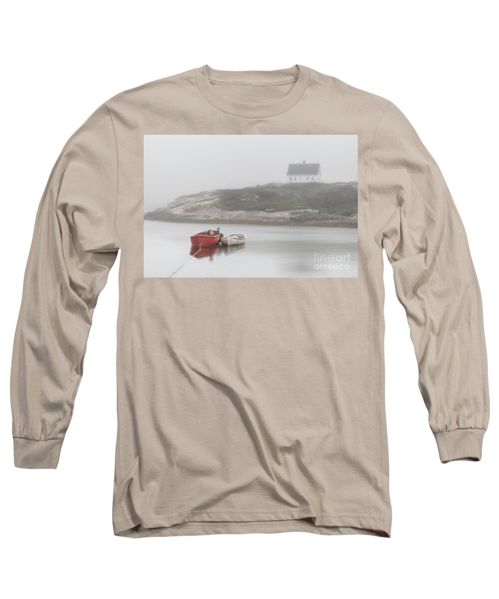 Canada Long Sleeve T-Shirt featuring the photograph Moody Harbor #3 by Karin Pinkham
