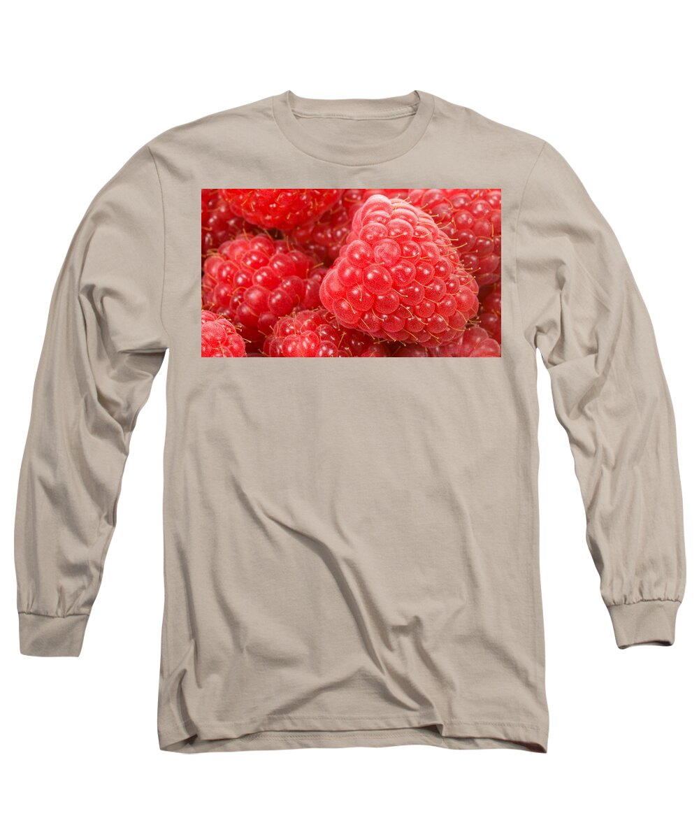 Raspberry Long Sleeve T-Shirt featuring the photograph Raspberry #2 by Jackie Russo