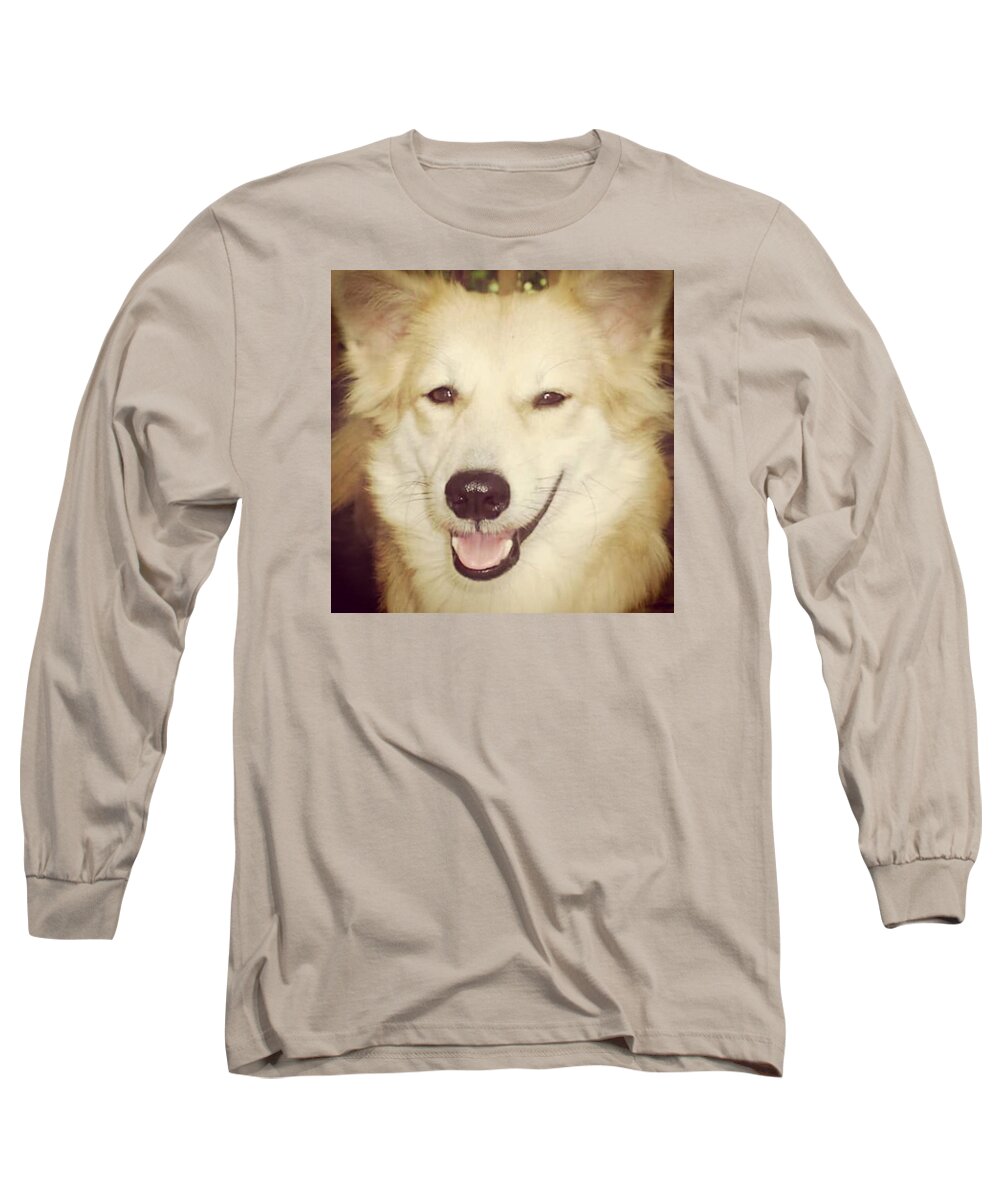 Love Long Sleeve T-Shirt featuring the photograph Browny by Angela Zalameda