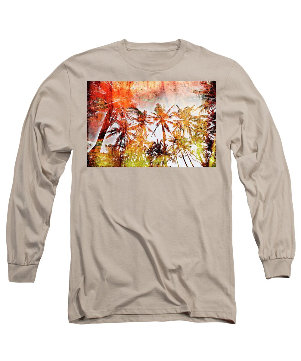 Palm Trees Long Sleeve T-Shirt featuring the photograph Palm Trees #3 by Skip Nall