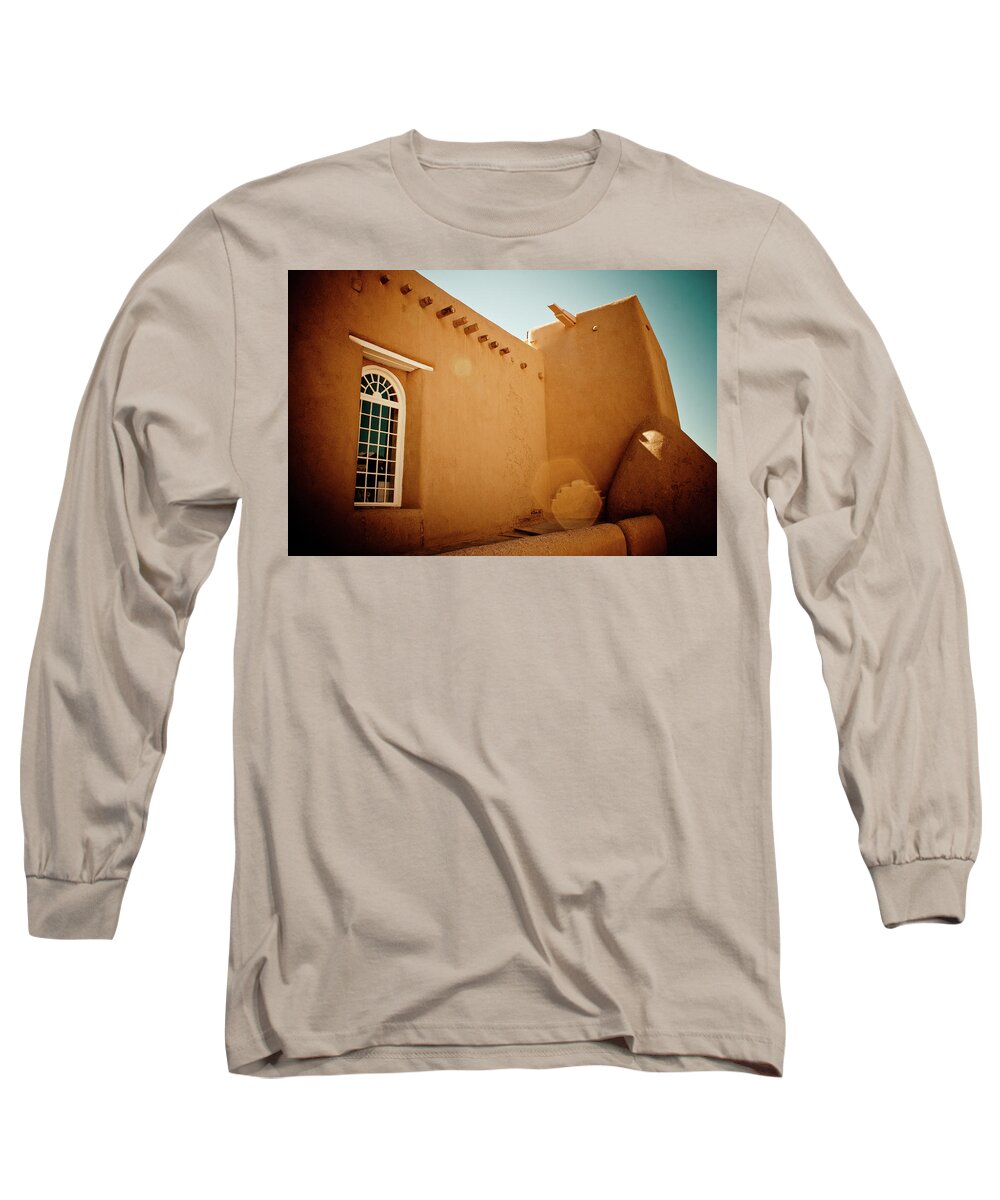 San Francisco De Asis Mission Church Long Sleeve T-Shirt featuring the photograph San Francisco de Asis Mission Church #4 by Robert J Caputo
