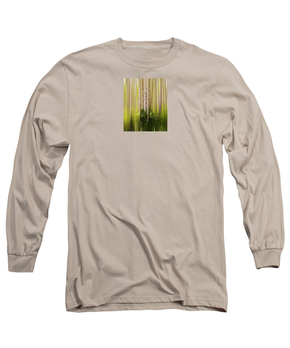 Trees Long Sleeve T-Shirt featuring the photograph 4012 by Peter Holme III