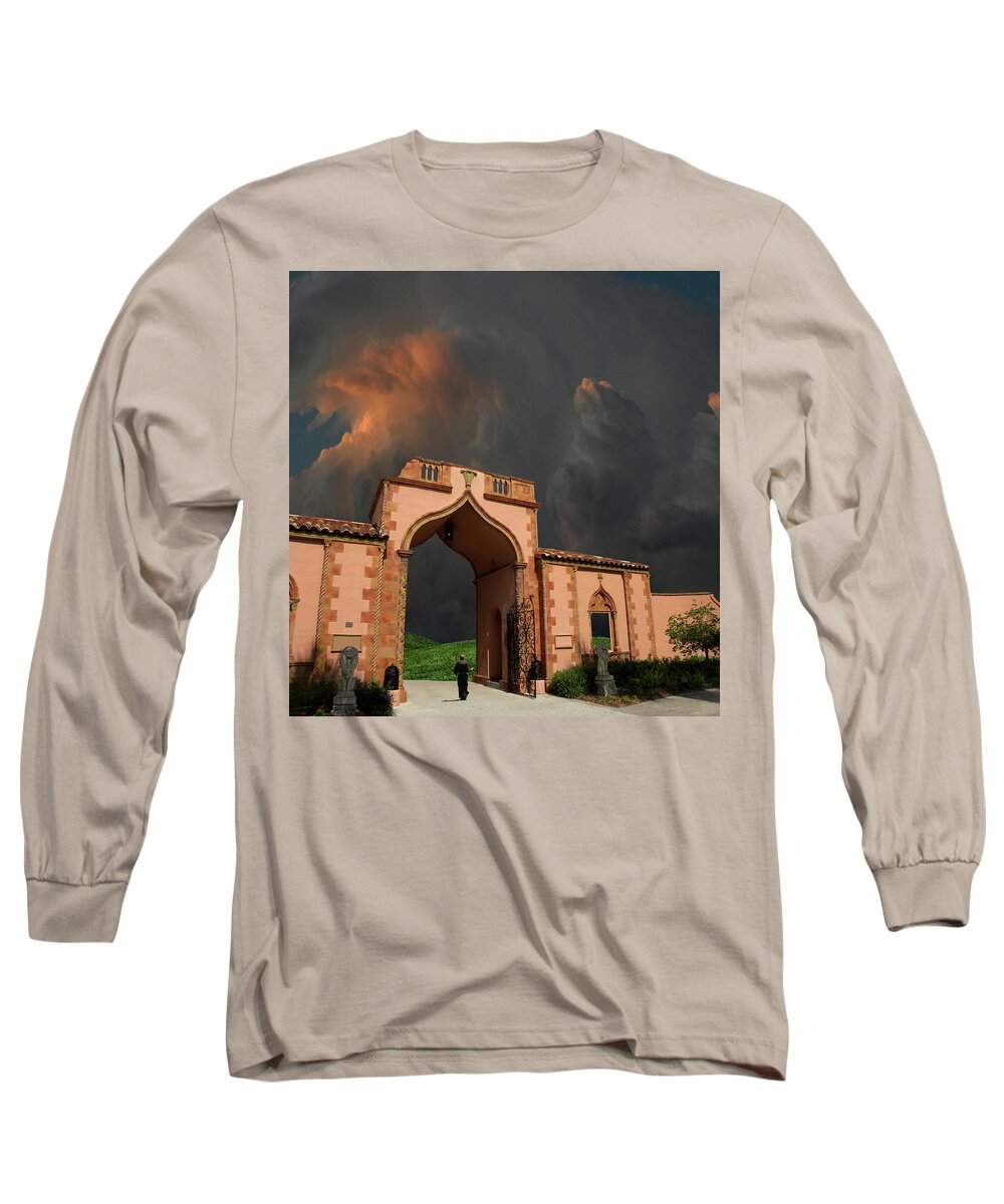 Landscape Long Sleeve T-Shirt featuring the photograph 4470 by Peter Holme III