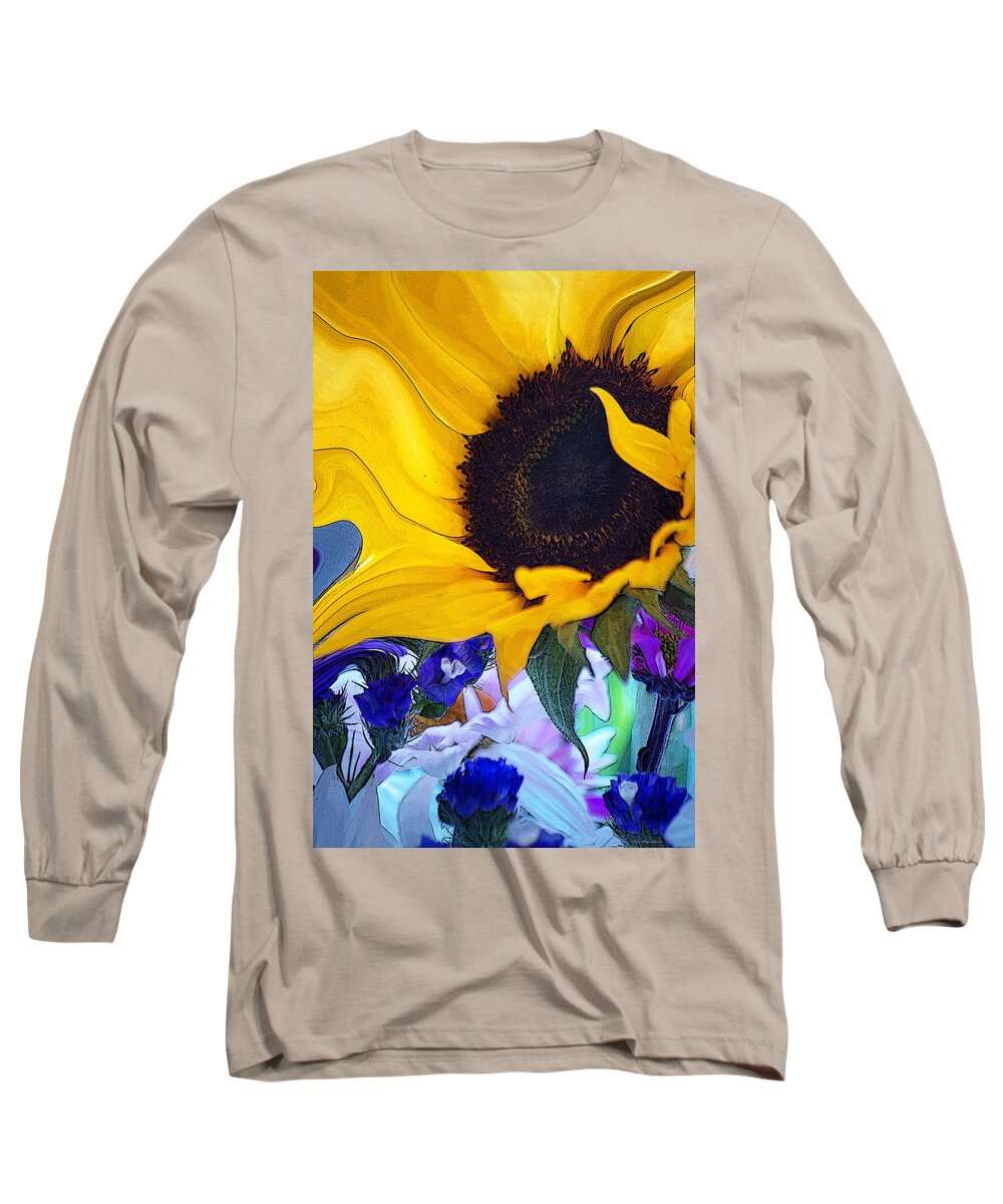 Flowers Long Sleeve T-Shirt featuring the photograph A Childs Mind... by Arthur Miller