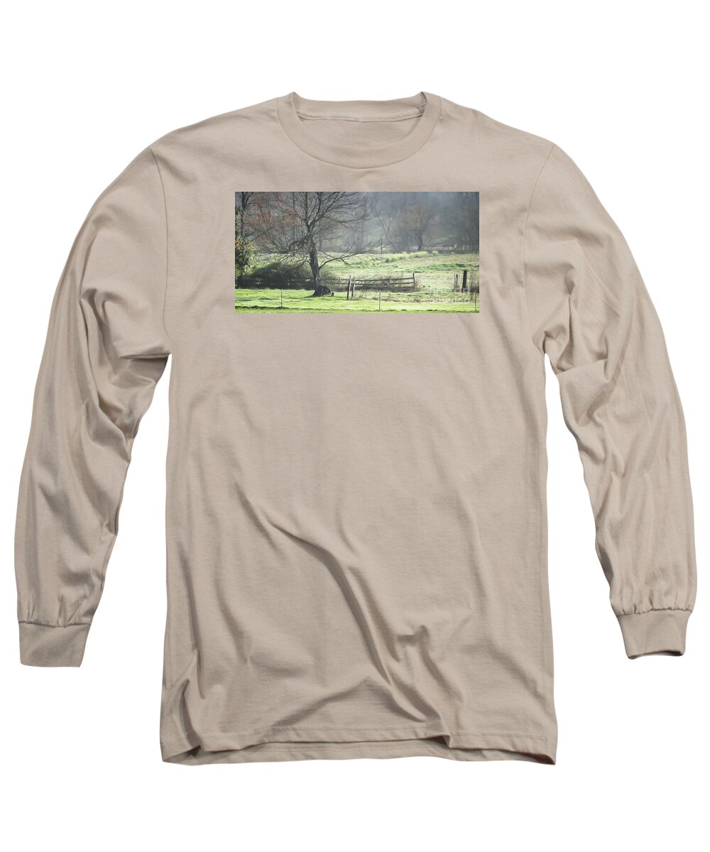 Living Room Long Sleeve T-Shirt featuring the photograph A Quieter Time by Johnnie Stanfield