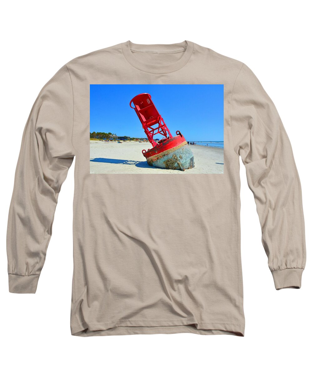 All Washed Up Long Sleeve T-Shirt featuring the photograph All Washed Up by Lisa Wooten