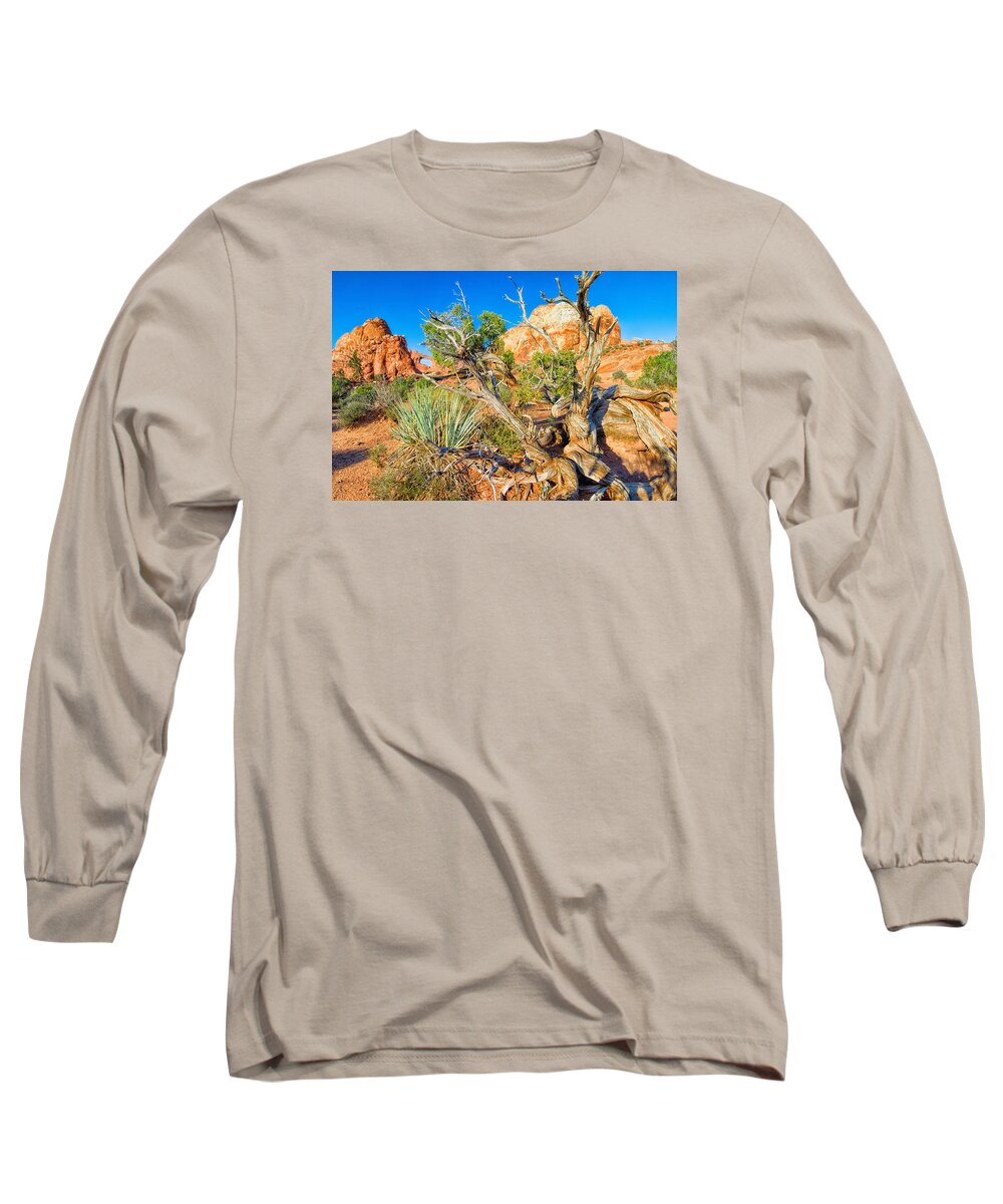 Utah Long Sleeve T-Shirt featuring the photograph Arch by Daniel George