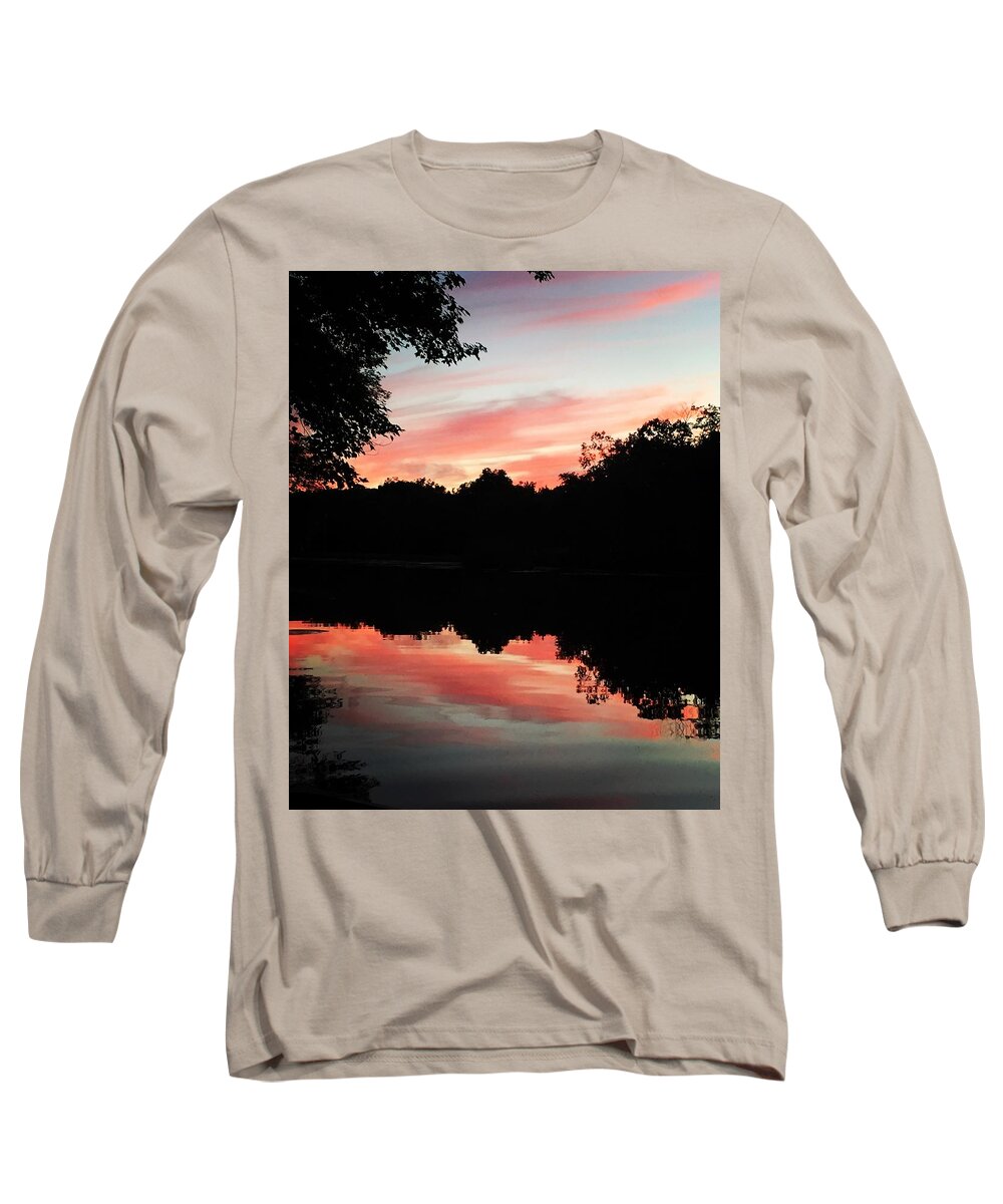 Sunset Long Sleeve T-Shirt featuring the photograph Awesome Sunset by Jason Nicholas