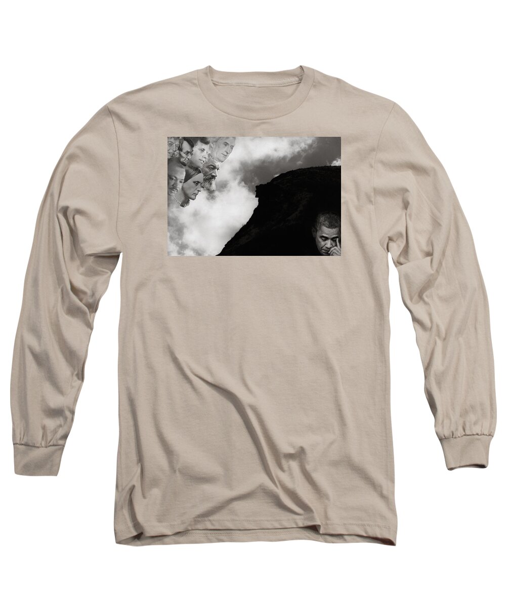 Civil Rights Long Sleeve T-Shirt featuring the photograph Bending Toward Justice by Wayne King