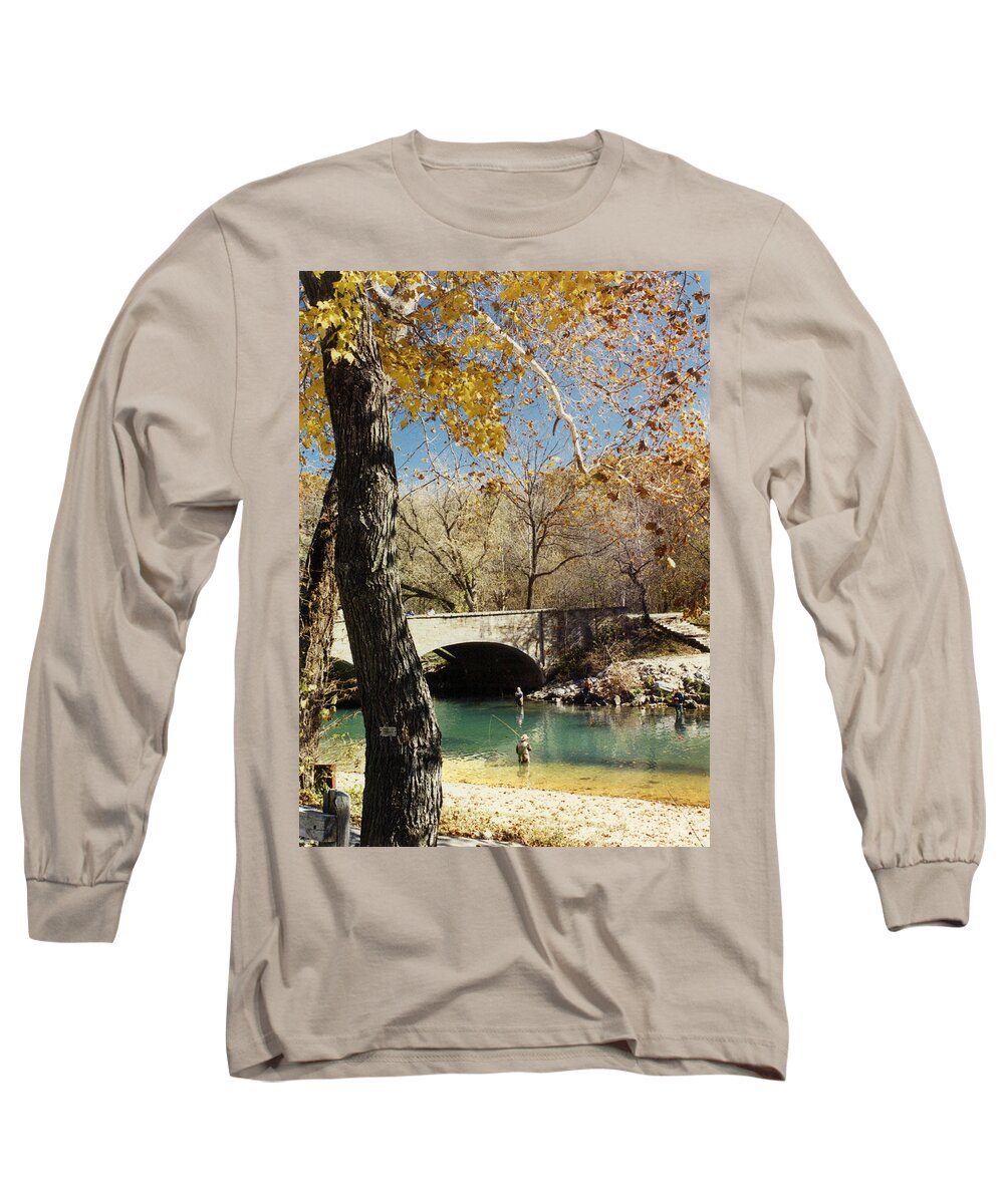 Landscape Long Sleeve T-Shirt featuring the photograph Bennet Springs by Steve Karol