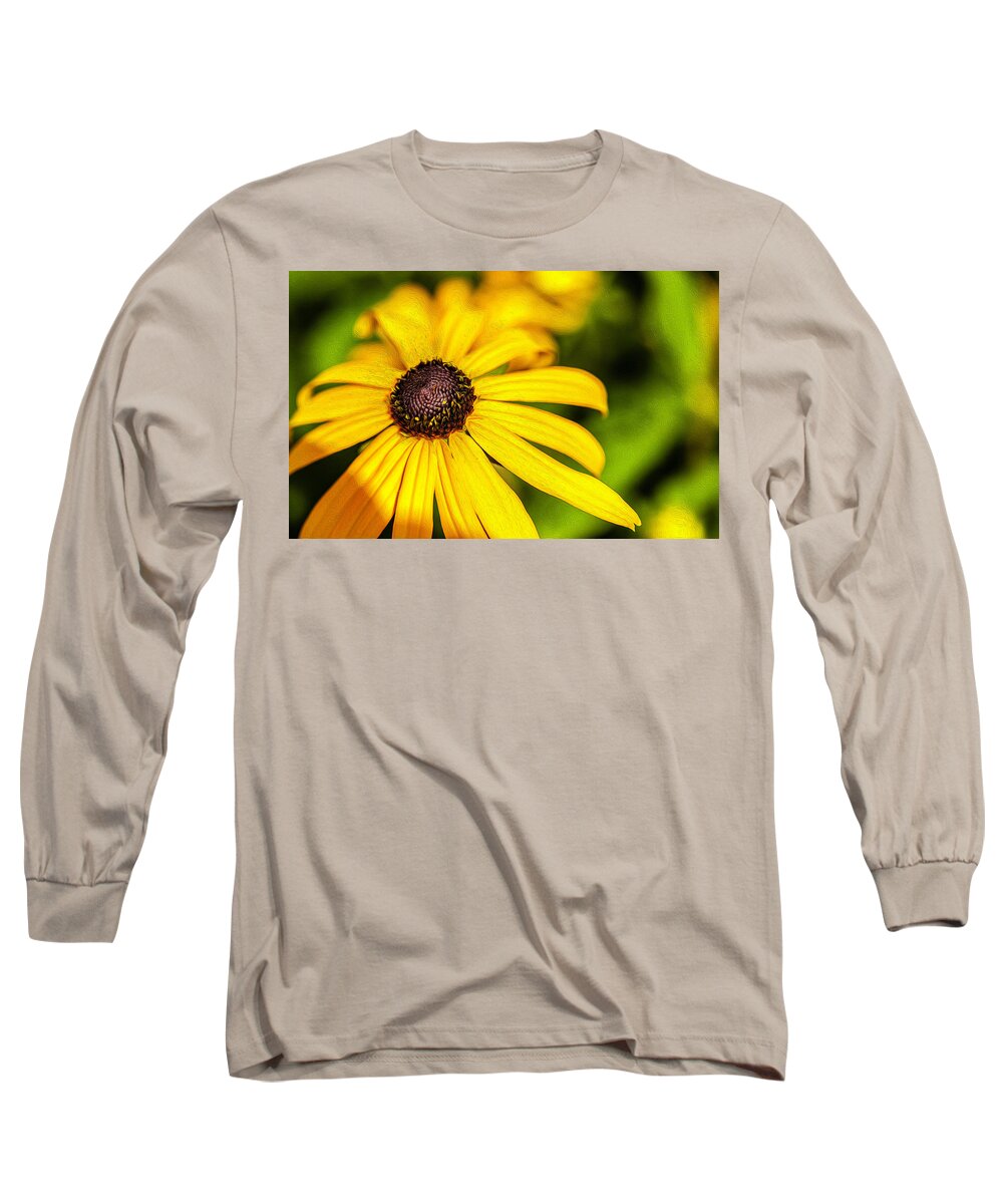 Garden Long Sleeve T-Shirt featuring the photograph Black Eyed Susan by Reynaldo Williams