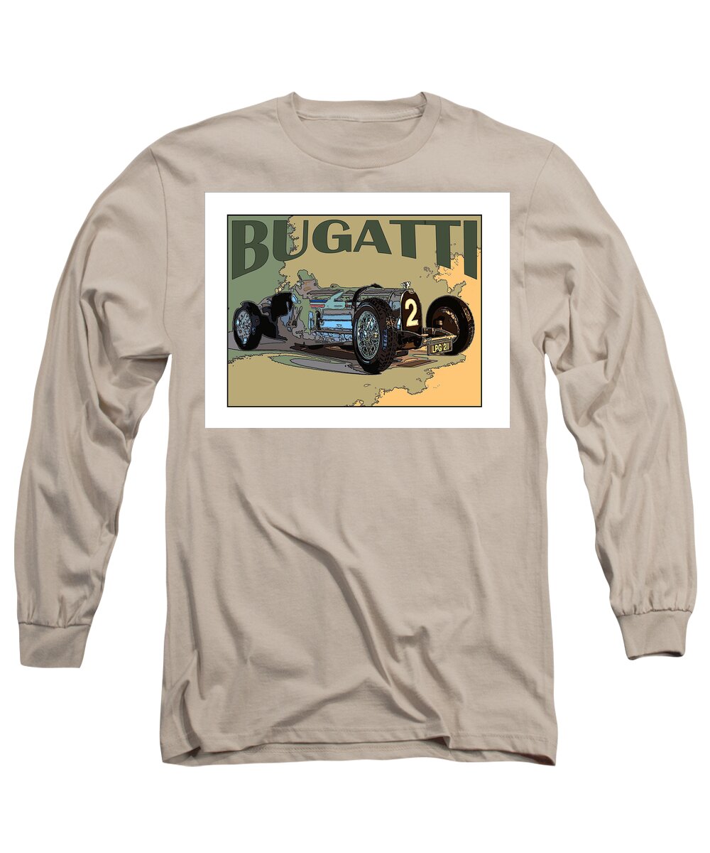 Bugatti Long Sleeve T-Shirt featuring the photograph Bugatti #2 by James Rentz