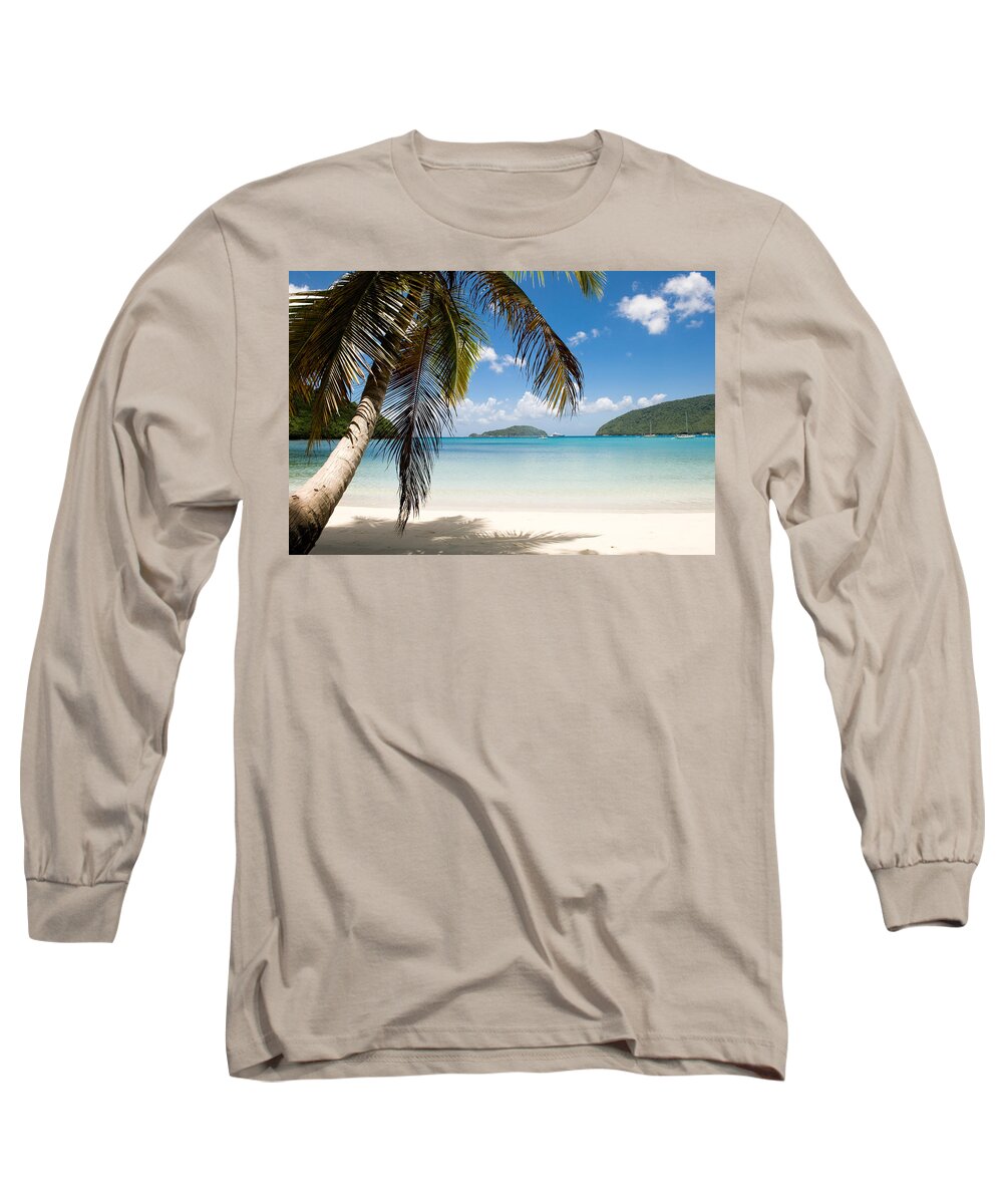 Beach Long Sleeve T-Shirt featuring the photograph Caribbean Afternoon by Greg Wyatt