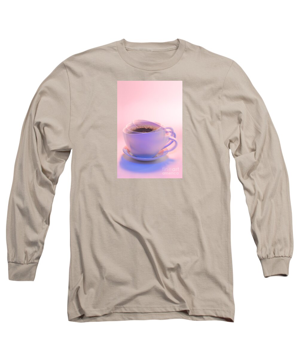 Coffee Long Sleeve T-Shirt featuring the photograph Cup of coffee by George Robinson