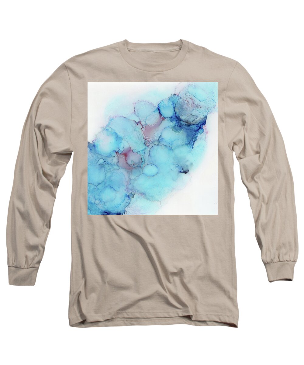 Ink Long Sleeve T-Shirt featuring the painting Dreaming As Days Go By by Joanne Grant
