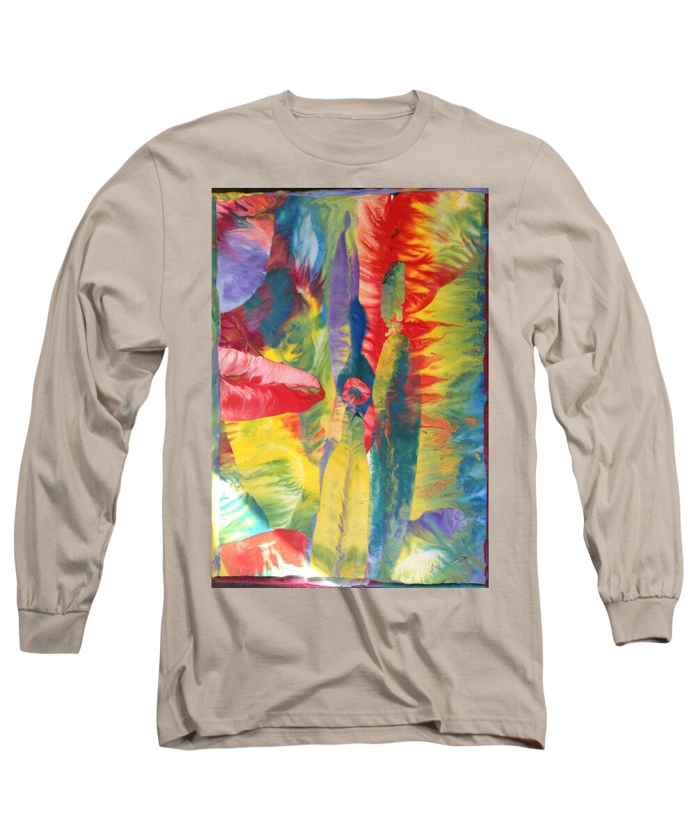 Long Sleeve T-Shirt featuring the painting Due E.T. by Sperry Andrews