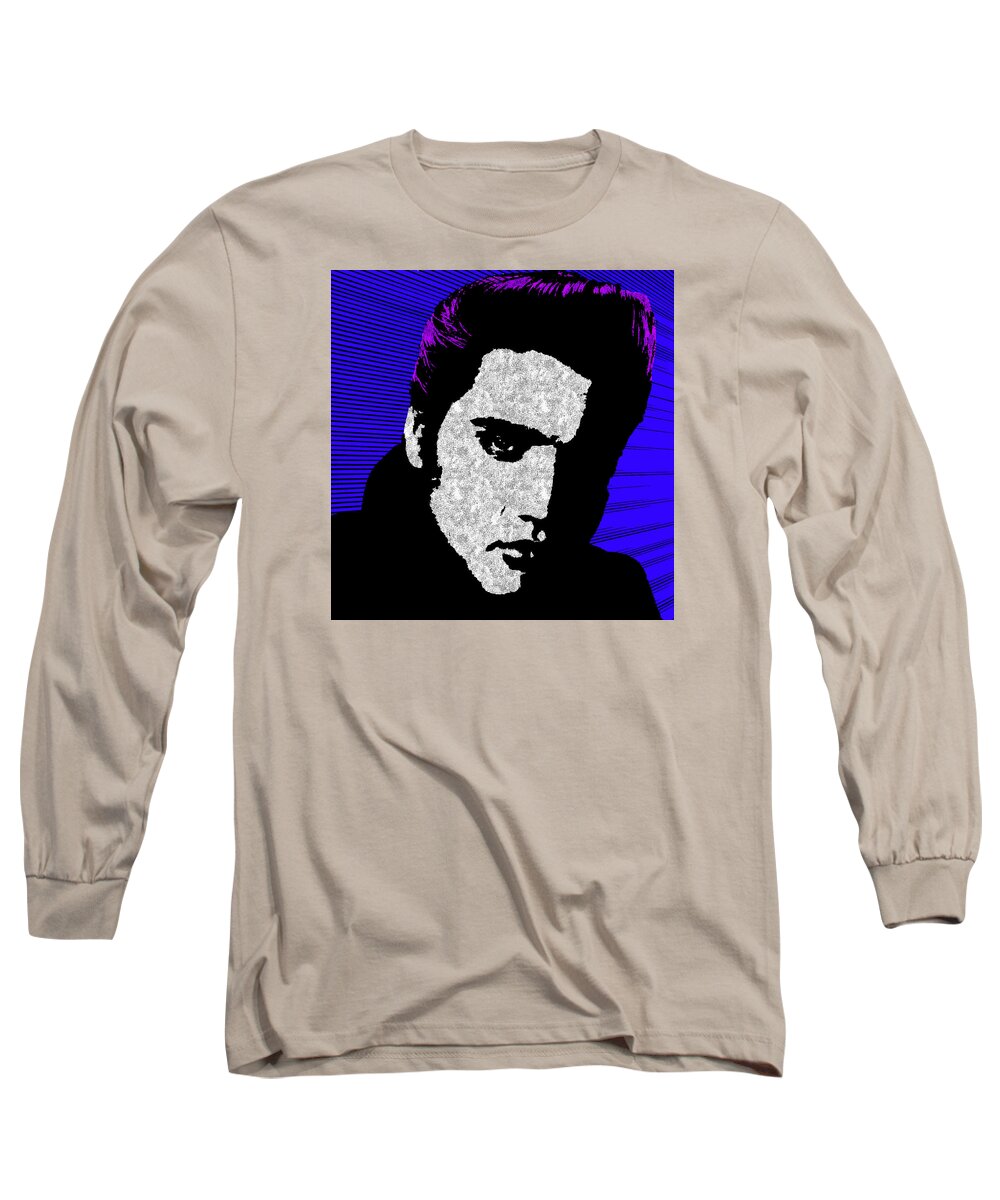 Elvis Presley Long Sleeve T-Shirt featuring the photograph Elvis 5 by Emme Pons