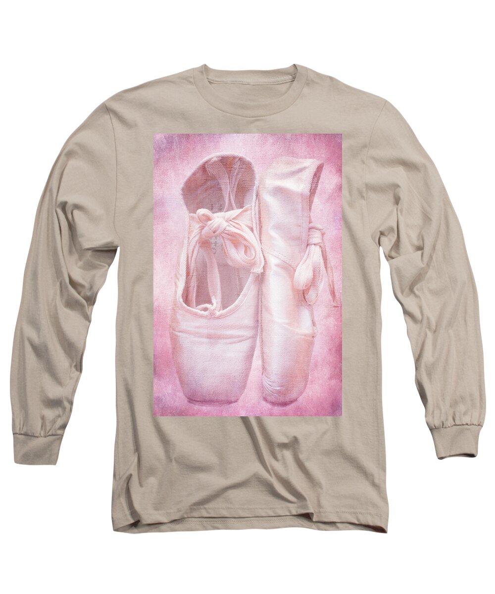 Shoes Long Sleeve T-Shirt featuring the photograph En Pointe by Iryna Goodall