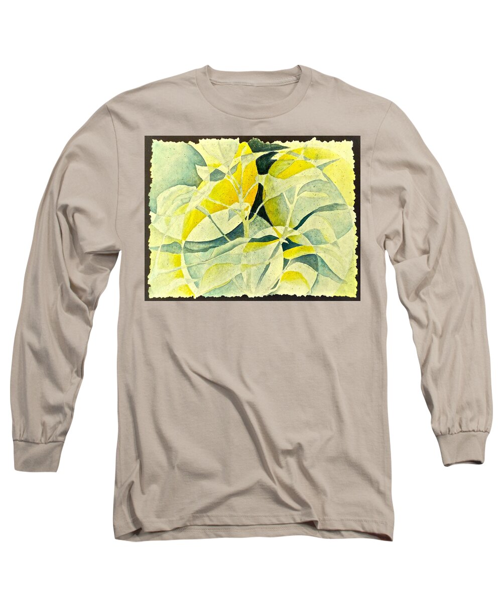 Watercolor Long Sleeve T-Shirt featuring the painting Entering a New Realm by Carolyn Rosenberger