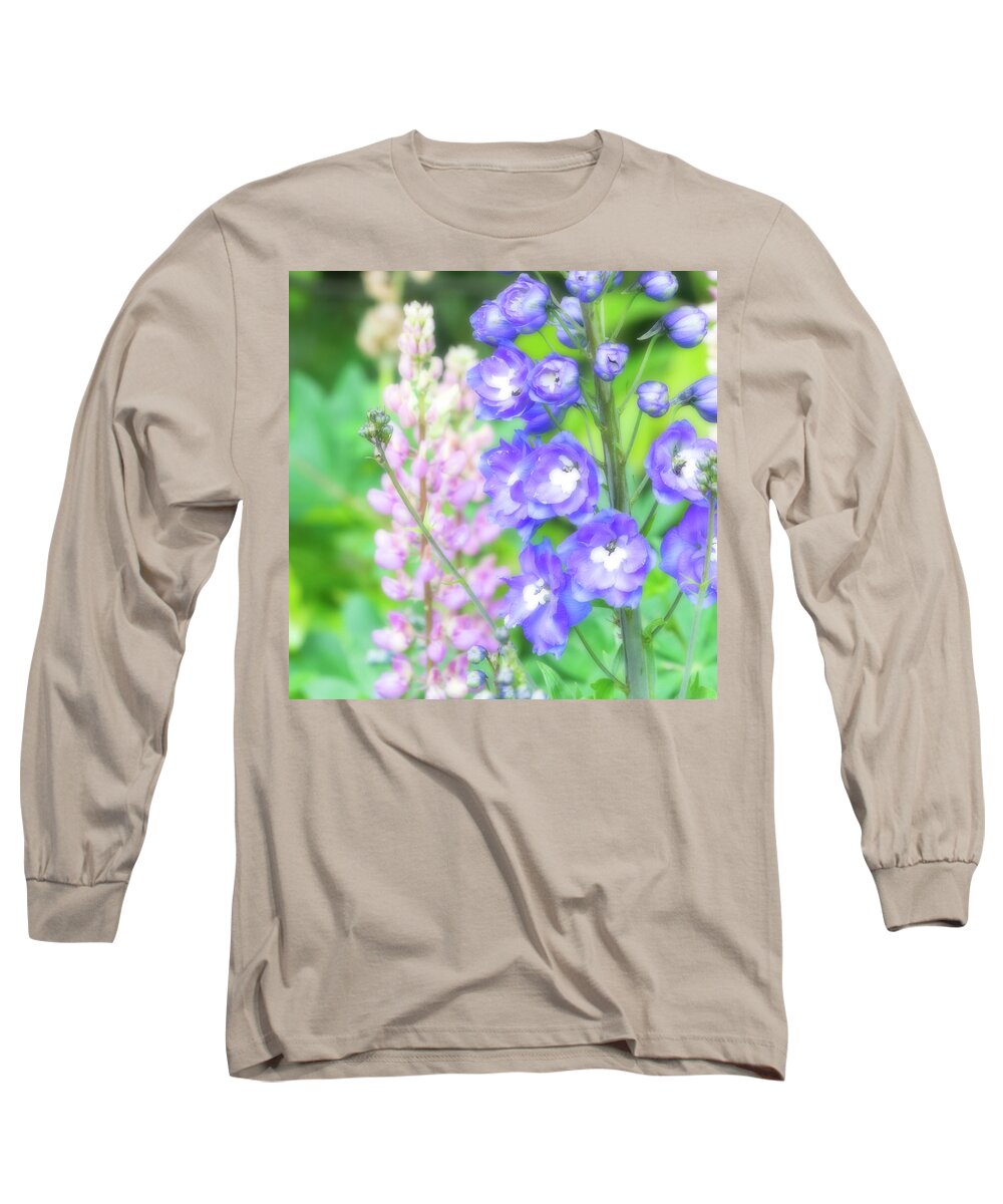 Nature Long Sleeve T-Shirt featuring the photograph Escape to the Garden by Bonnie Bruno