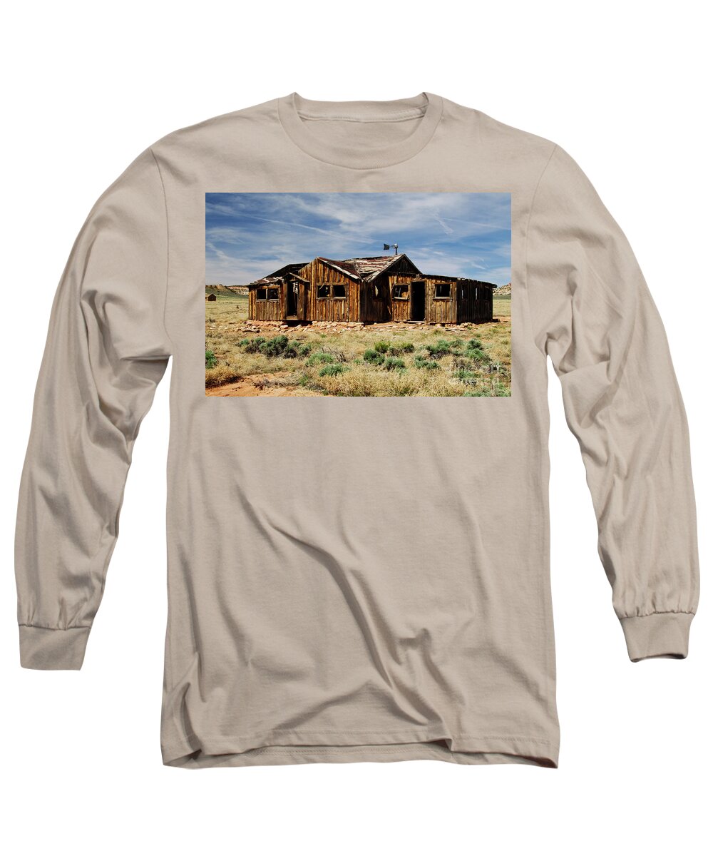 Canyon Lands Long Sleeve T-Shirt featuring the photograph Fixer-Upper by Kathy McClure