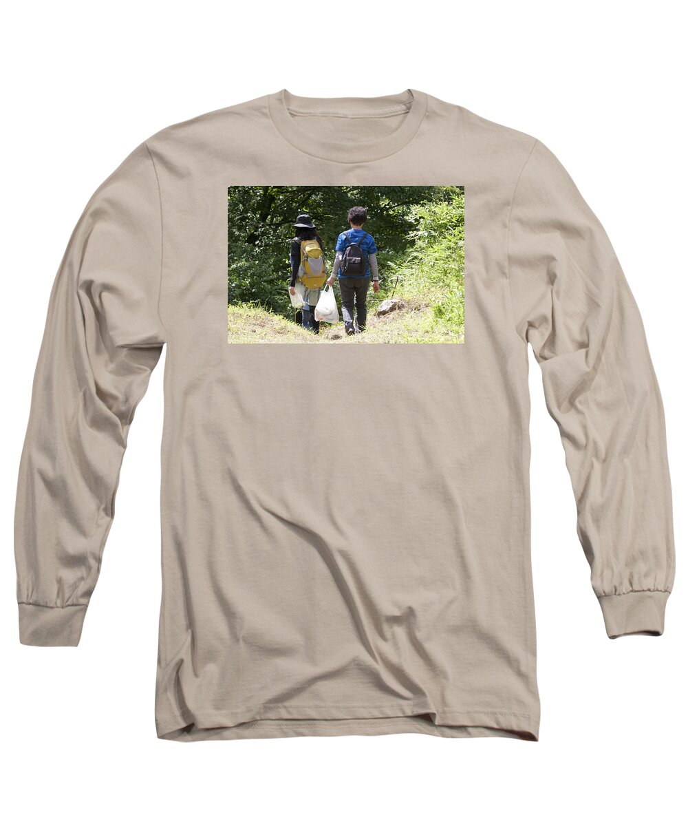 Family Long Sleeve T-Shirt featuring the photograph Follow Me 3 by Masami Iida