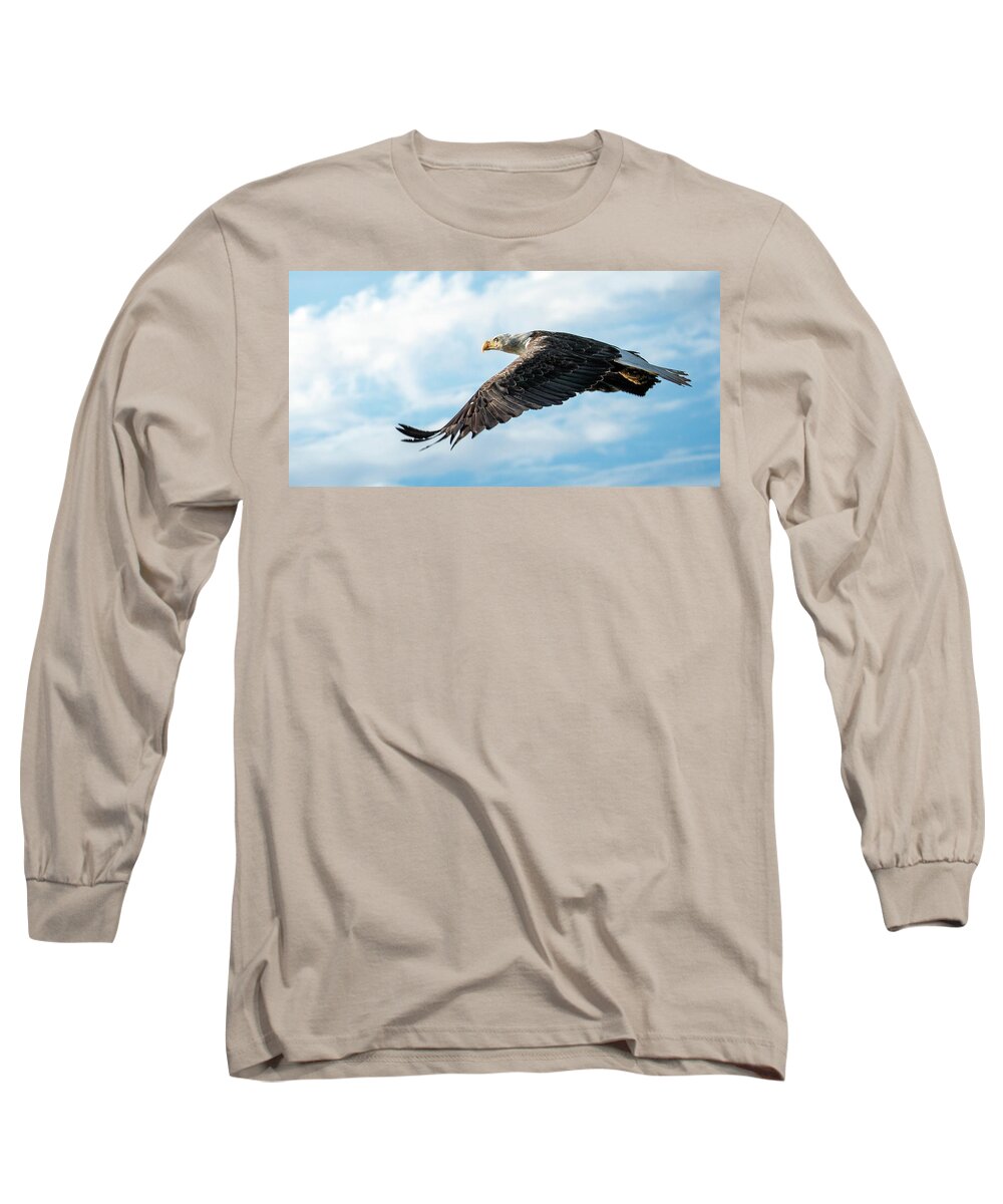 Bald Eagle Long Sleeve T-Shirt featuring the photograph Freedom by Jeanette Mahoney