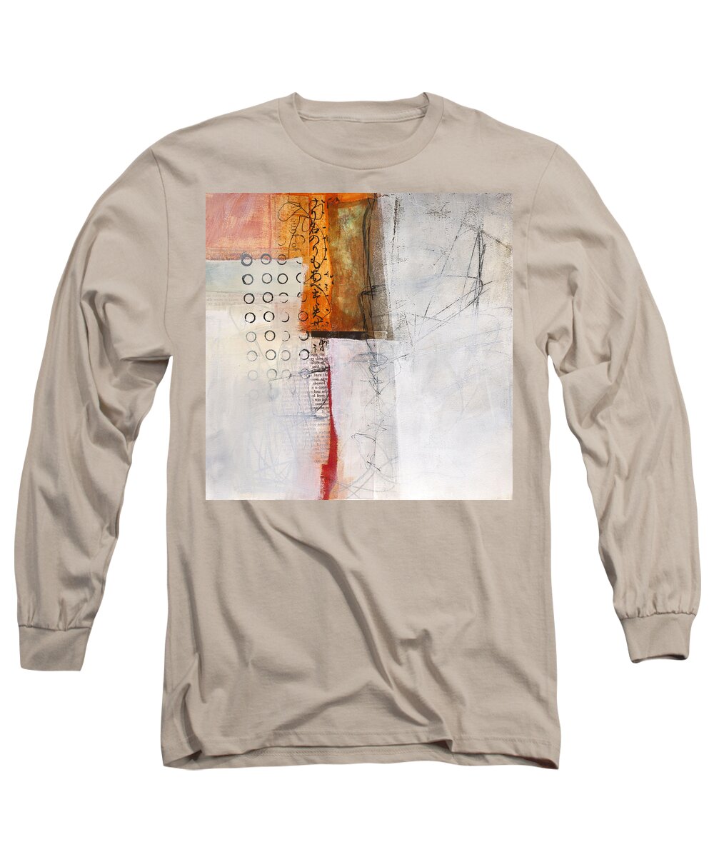 Jane Davies Long Sleeve T-Shirt featuring the painting Grid 8 by Jane Davies