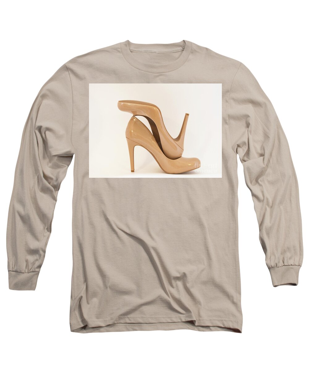 Still Life Long Sleeve T-Shirt featuring the photograph High Heels Still Life by Kathy Kelly