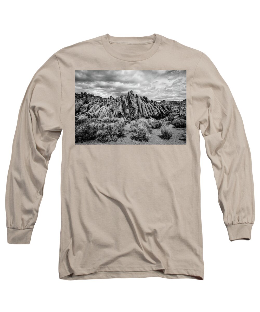Alabama Hills Long Sleeve T-Shirt featuring the photograph Huddle by Peter Tellone
