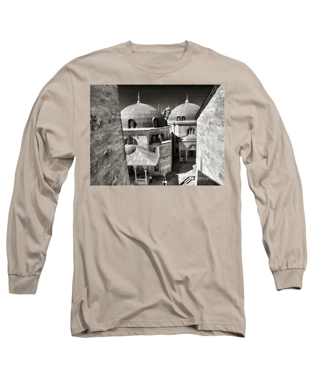 Cupola Long Sleeve T-Shirt featuring the photograph Istanbul by Daliana Pacuraru