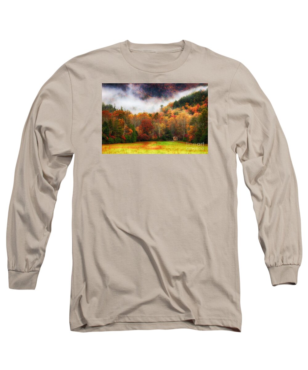 John Oliver's Place Long Sleeve T-Shirt featuring the photograph John Oliver's by Geraldine DeBoer