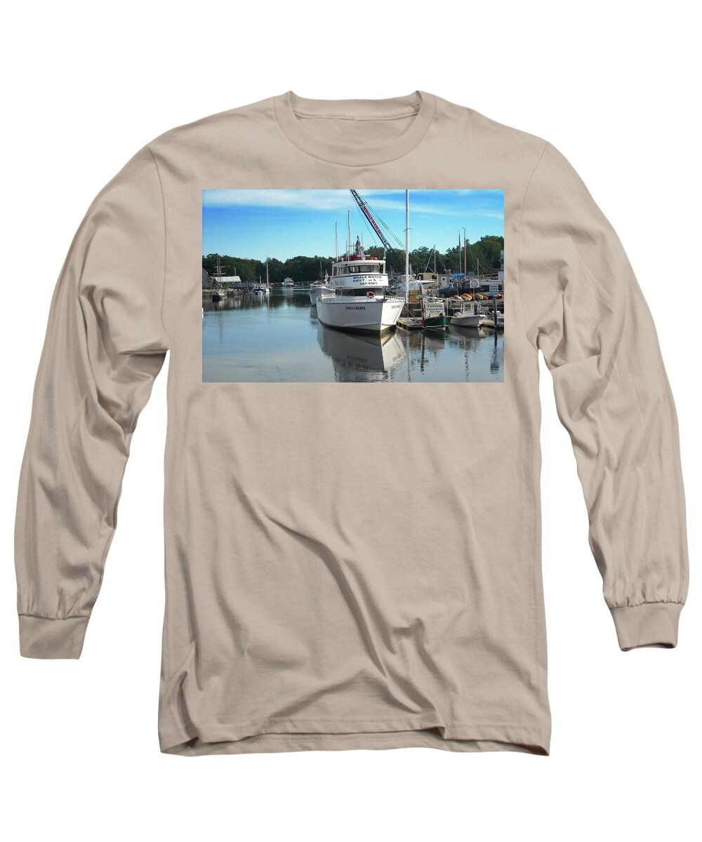 Kennebunk Long Sleeve T-Shirt featuring the photograph Kennubunk, Maine -1 by Jerry Battle