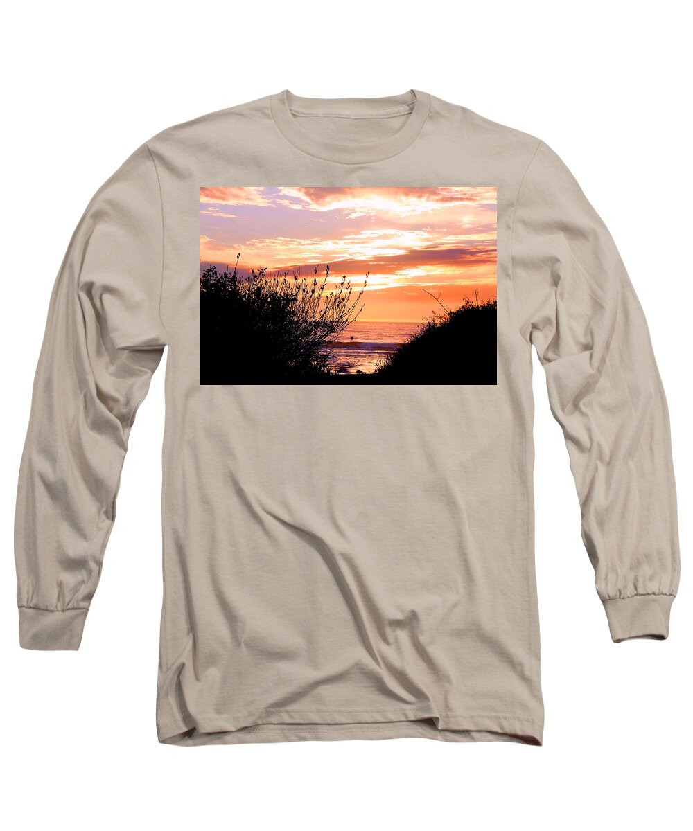 Silhouette Long Sleeve T-Shirt featuring the photograph Life is a Silhouette by Charlene Reinauer